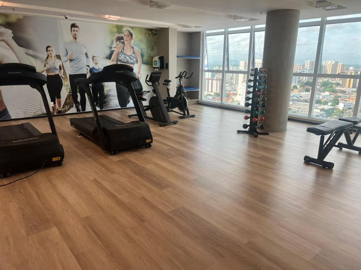Terra Hospedagem Apartamento Luxuoso Soho 캄푸스 두스 고이타카지스 외부 사진