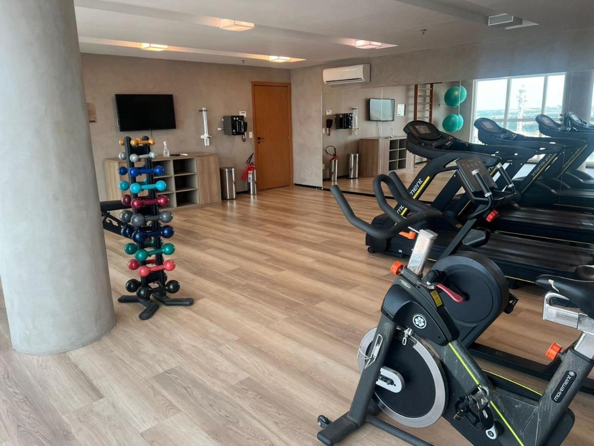 Terra Hospedagem Apartamento Luxuoso Soho 캄푸스 두스 고이타카지스 외부 사진
